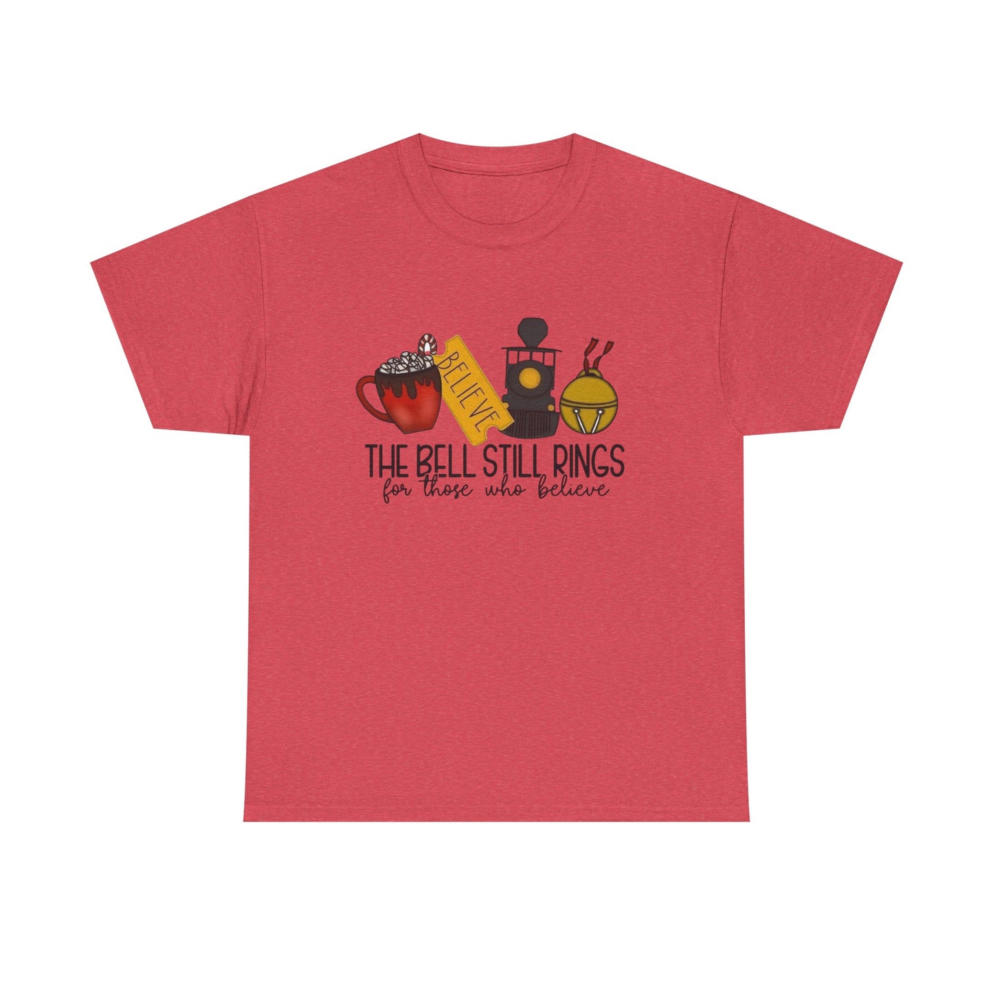 The Christmas Bell Still Rings Holidays Graphic T Shirt NEW Unisex Heavy Cotton