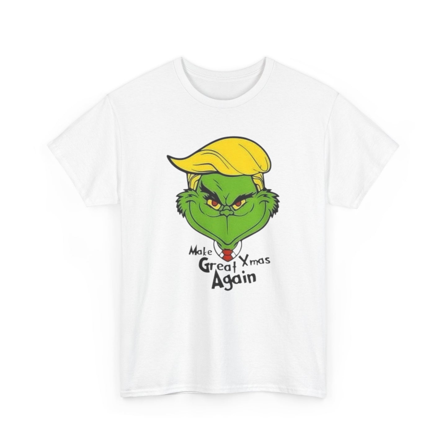 Make Christmas Great Again Funny Graphic T Shirt Unisex NEW Heavy Cotton Tee