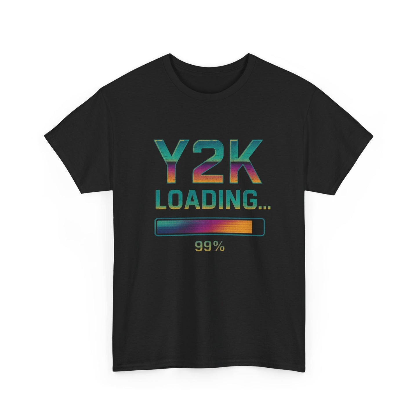 Y2k Loading Vintage Graphic T Shirt ADULT NEW Heavy Cotton Tee