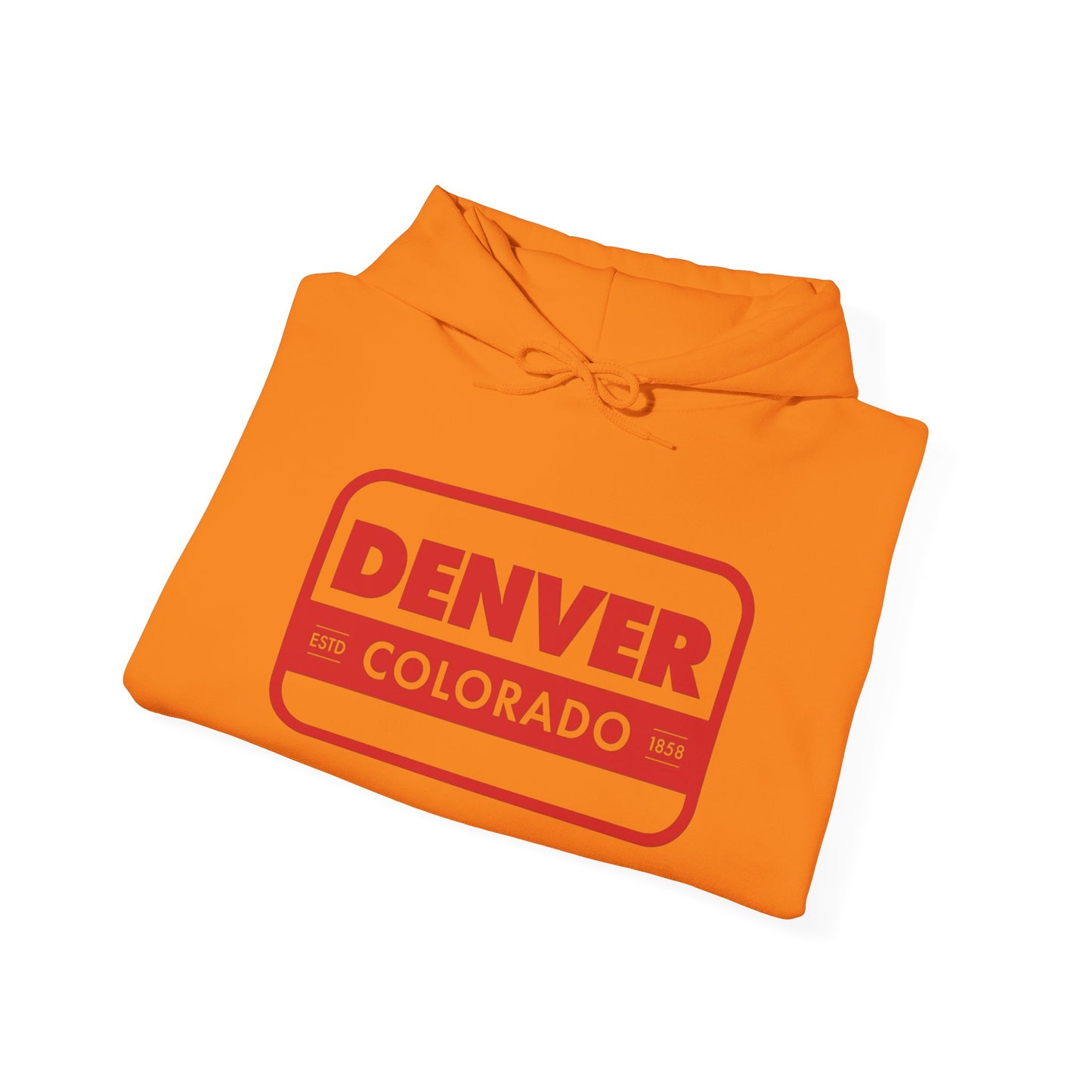Denver Colorado Graphic Hoodie Unisex Heavy Blend™ Hooded Sweatshirt