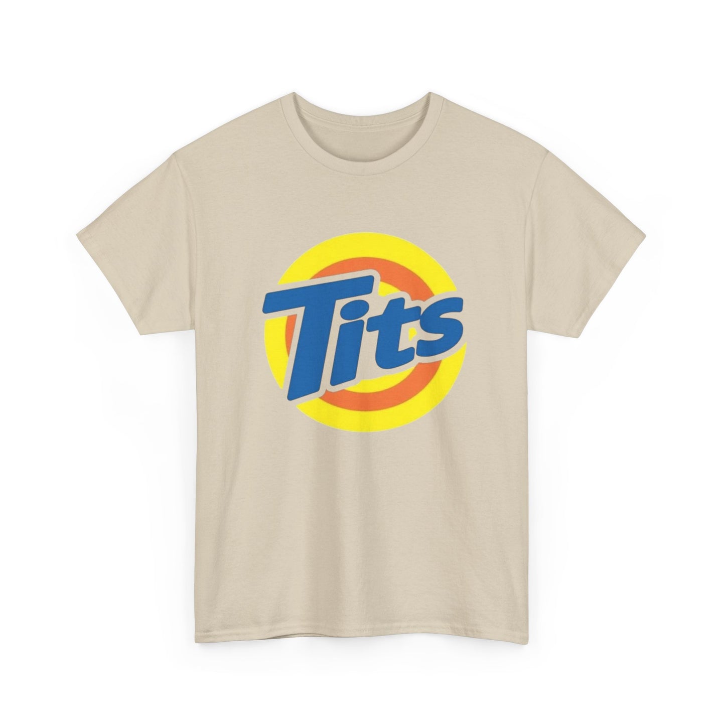 Tits Funny Sex Jokes Graphic T Shirt NEW Unisex Heavy Cotton Tee