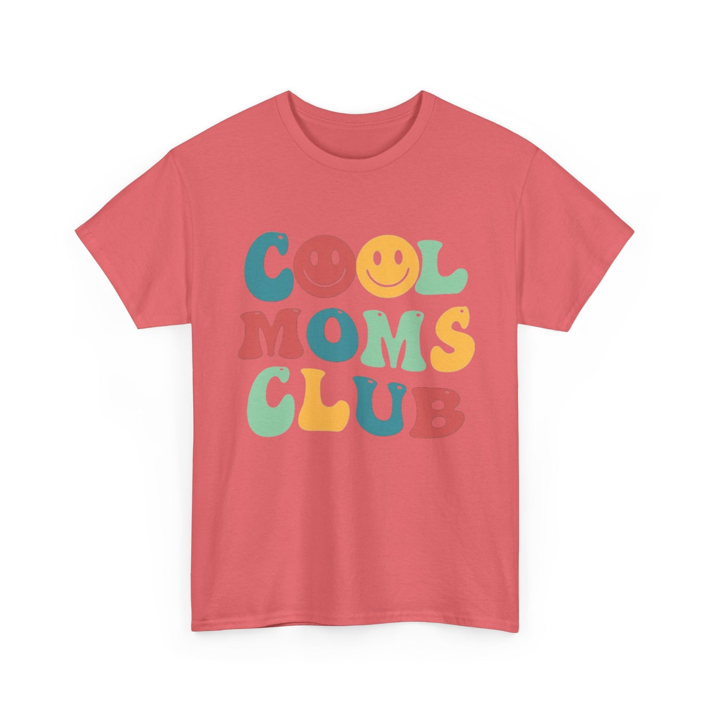 Cool Moms Club Women's Graphic T Shirt NEW MULTIPLE COLORS Gift Retro Design 90s