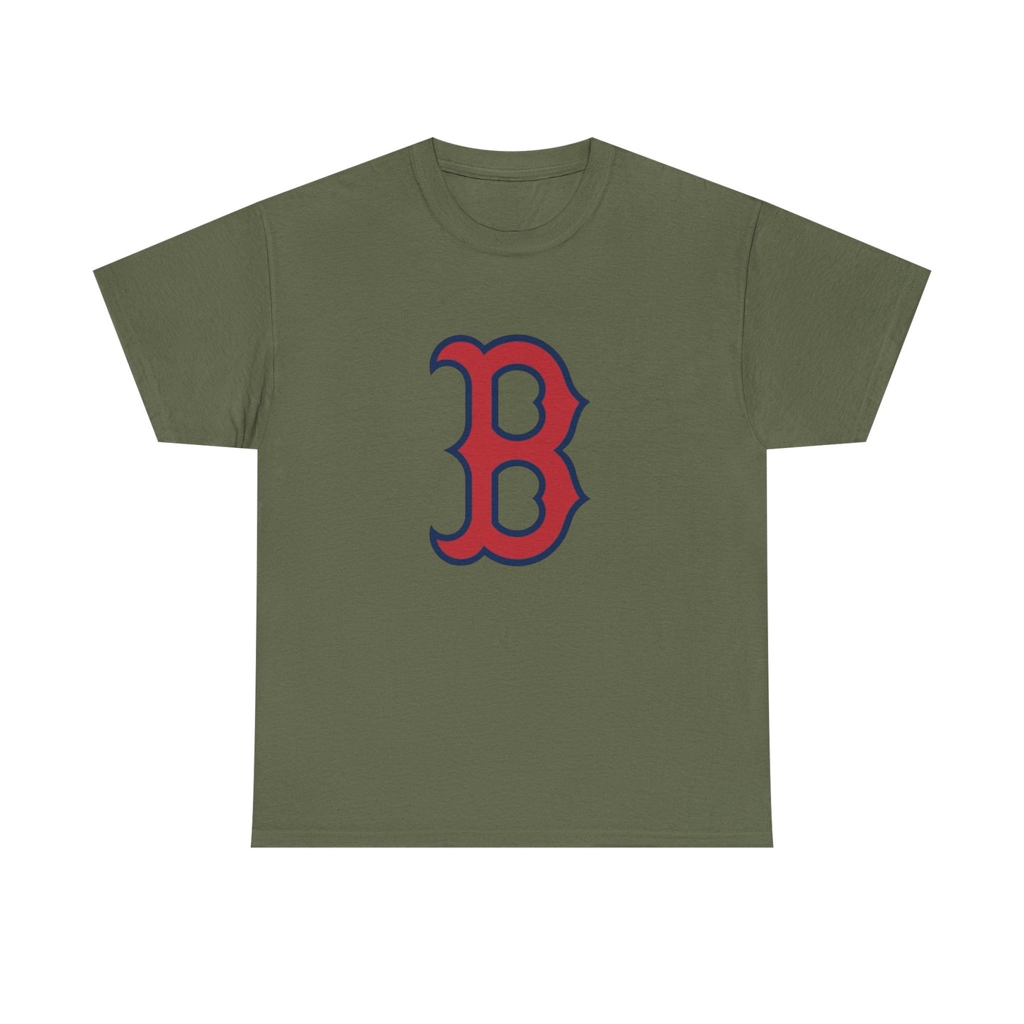 Boston Logo Graphic T Shirt S-5XL Unisex Heavy Cotton Tee