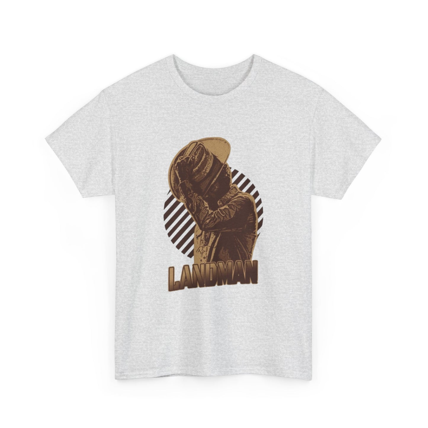 Landman Retro Texas Oil Graphic T Shirt NEW Unisex Heavy Cotton Tee