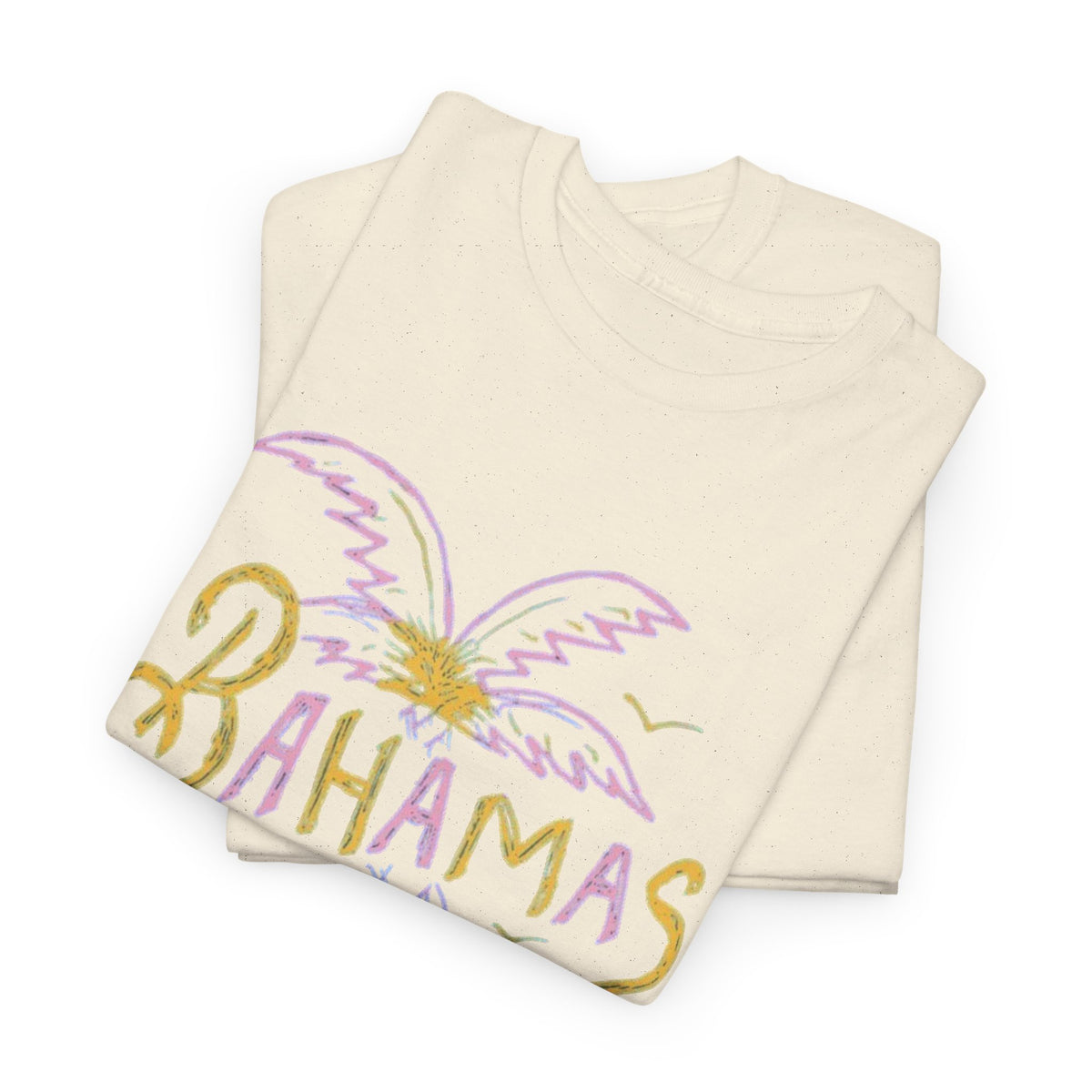 Bahamas Palm Tree Graphic T-Shirt Men's Graphic Tee