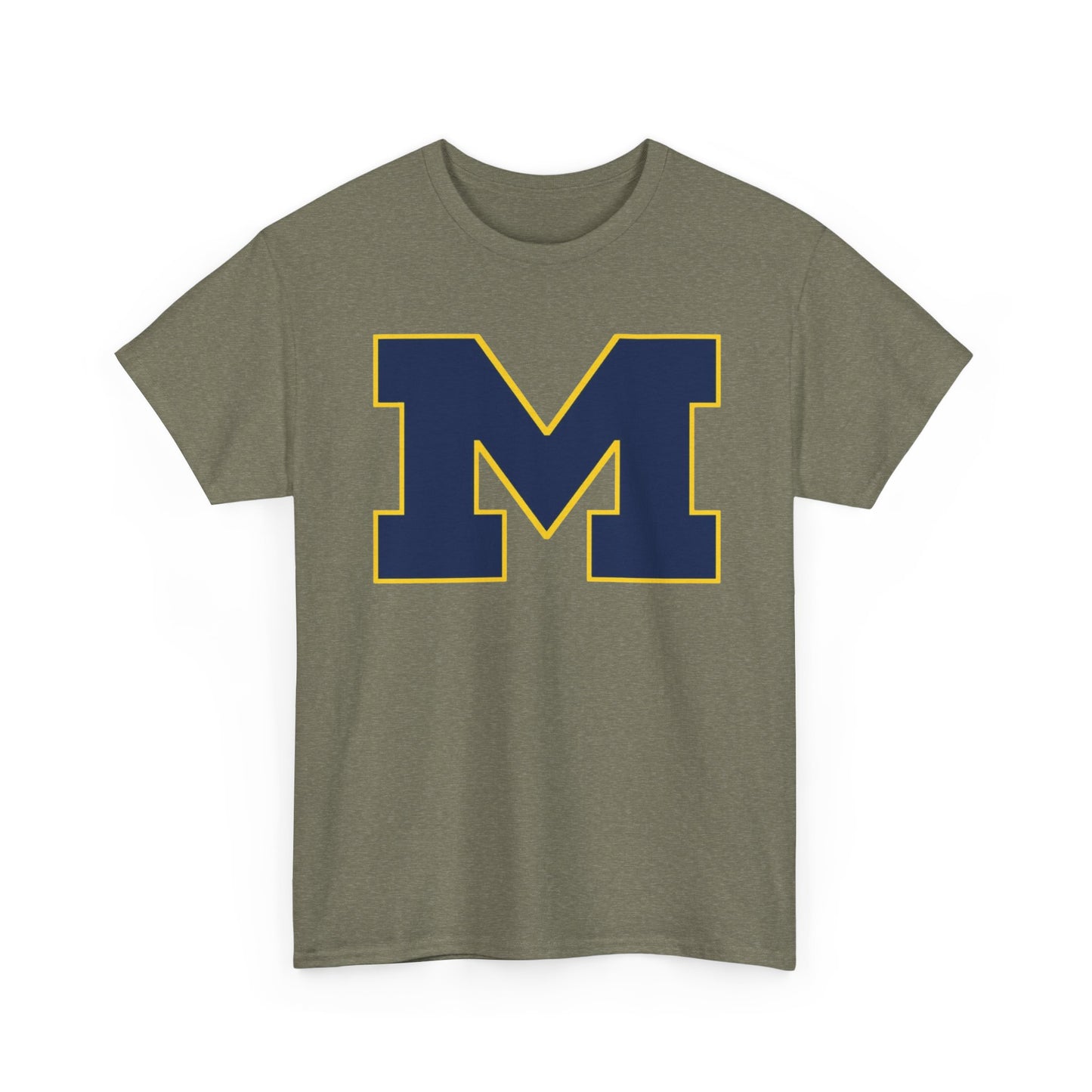 Michigan State Logo BRAND NEW Apparel T Shirt Unisex Unisex Heavy Cotton Tee