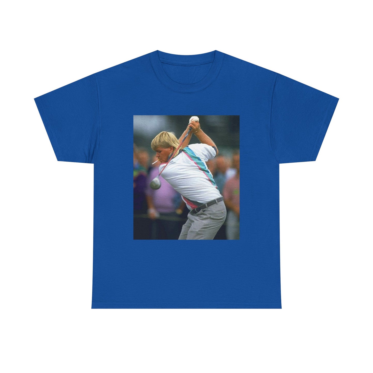 John Daly TShirt Masters golf club Tiger woods Vintage Unisex Heavy Cotton Tee