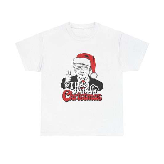 Trump Merry Christmas T Shirt Funny Holidays Graphic Unisex Heavy Cotton Tee
