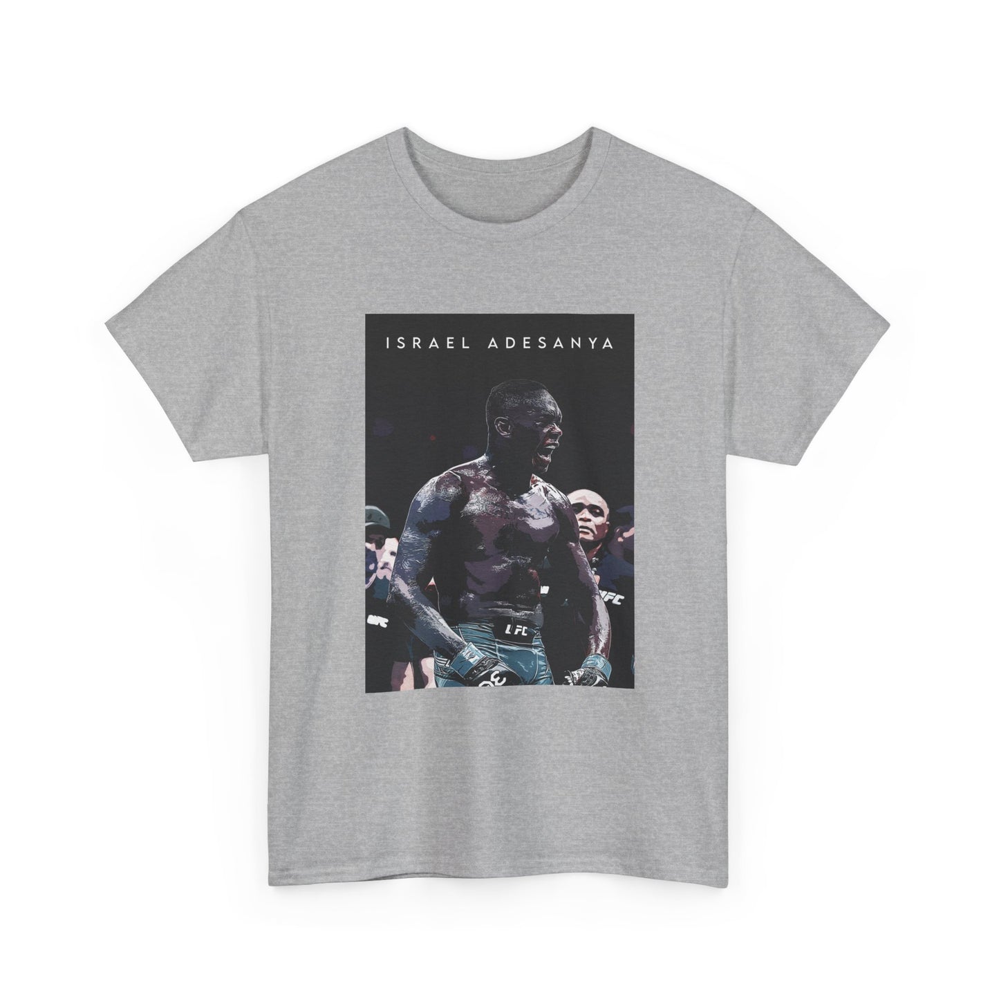 Israel Adesanya Tshirt Poster MMA UFC Merch Champ Graphic Unisex Heavy Cotton