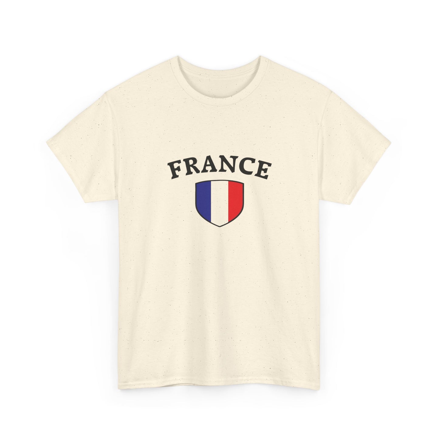 French Flag Paris Graphic T Shirt NEW GIFT Unisex Heavy Cotton Tee