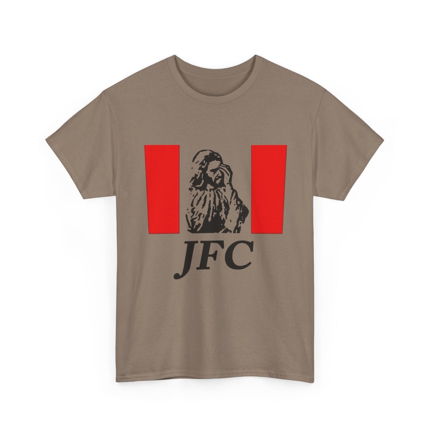 JFC Funny Jesus Jokes Graphic T Shirt Unisex Heavy Cotton Tee