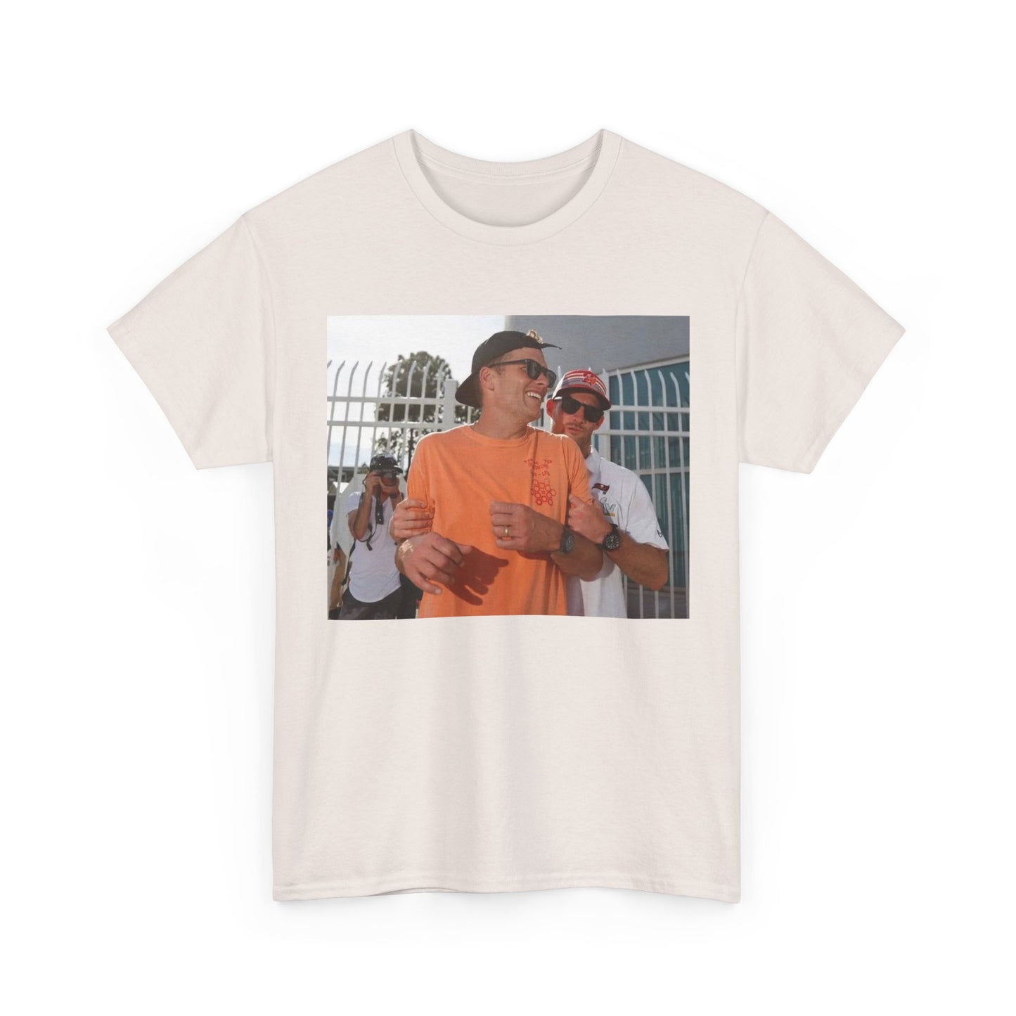 Tom Brady funny drunk T-shirt buccaneers Florida patriots Unisex Heavy Cotton