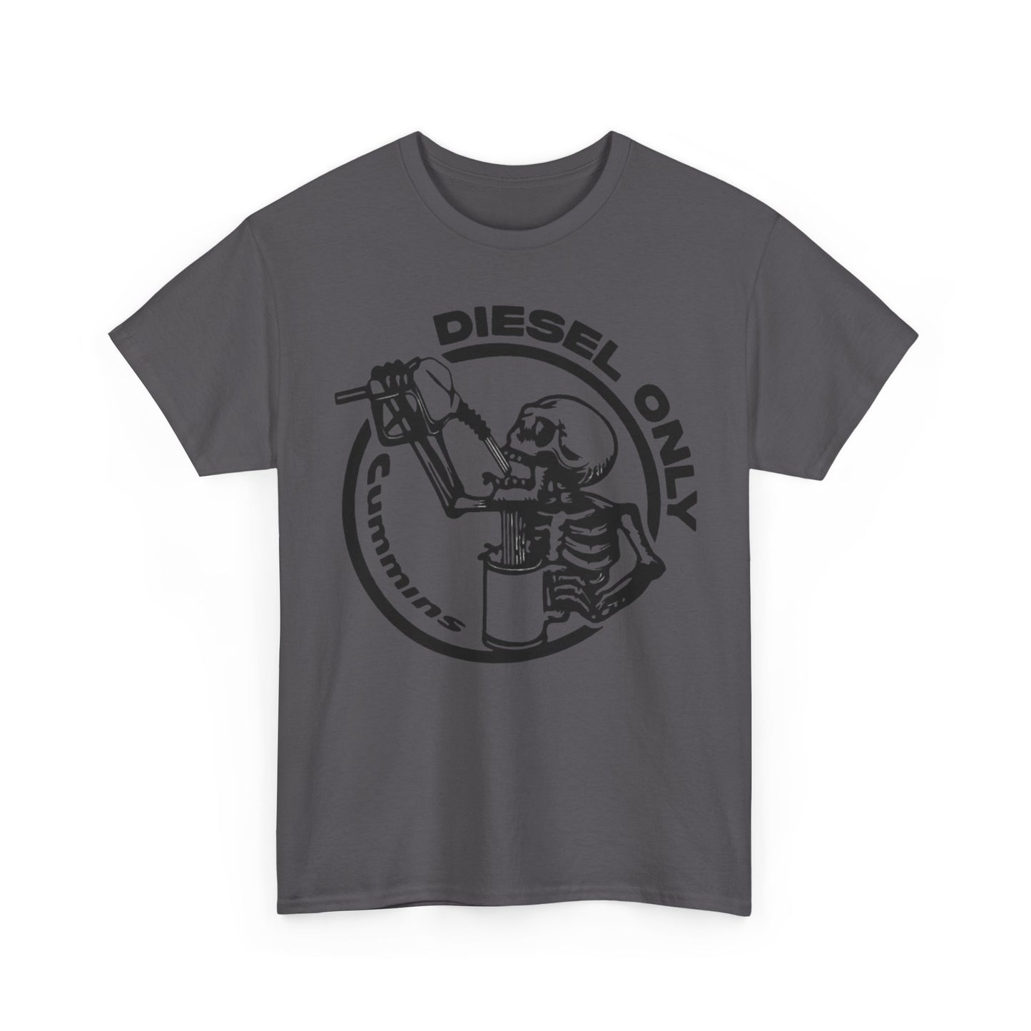 Diesel Only Cummins Graphic T Shirt Unisex Heavy Cotton Tee NEW
