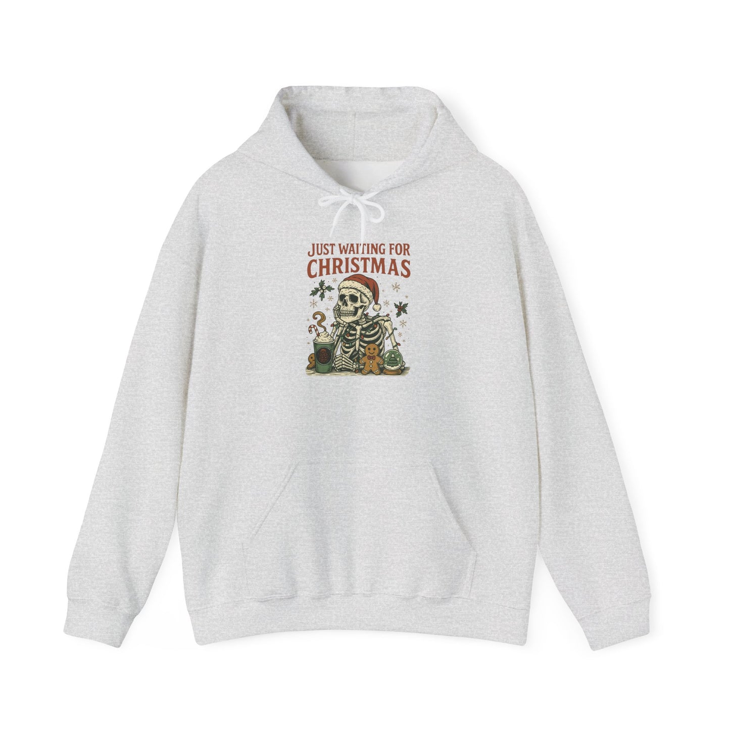 Just waiting For Christmas Graphic Hoodie Unisex Heavy Blend™ Hooded Sweatshirt