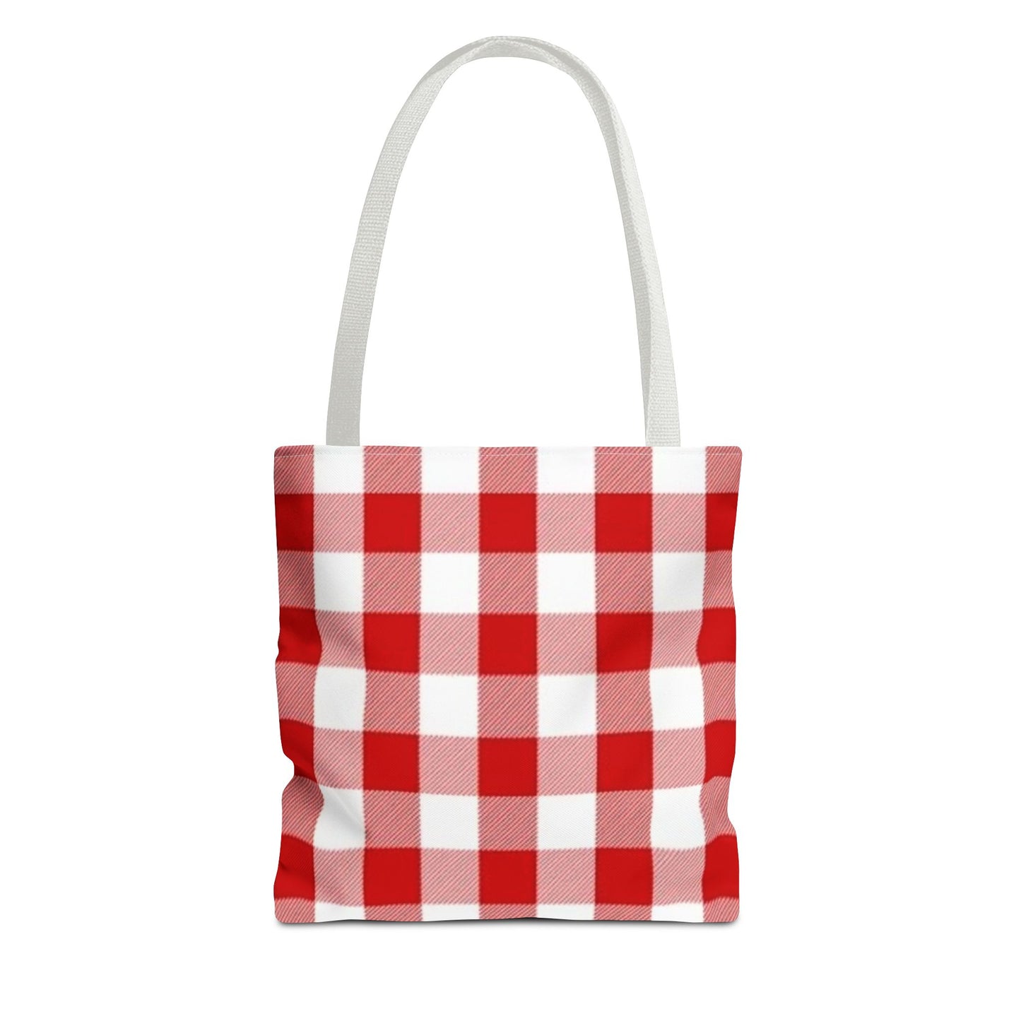 Red Checkered All Over Print BRAND NEW Purse - Pocketbook - Travel Tote Bag