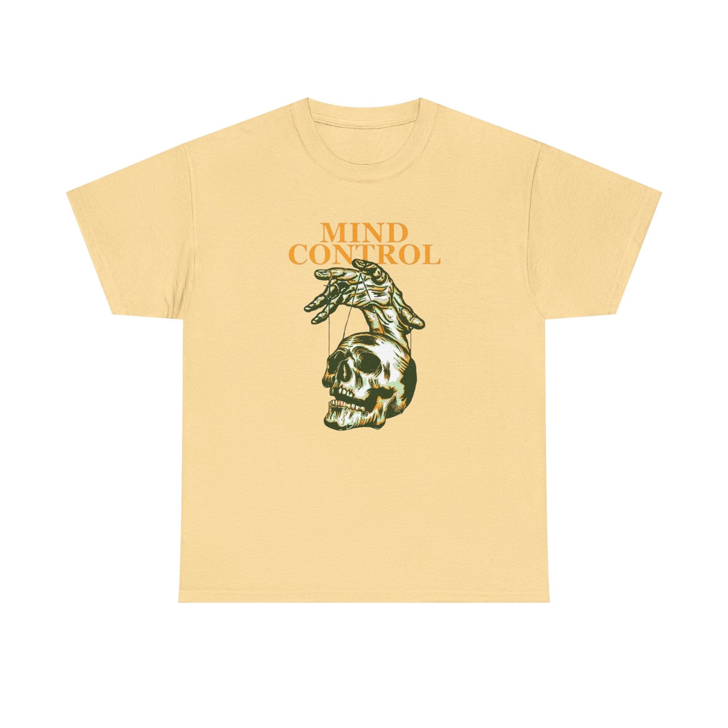 Mind Control Graphic T Shirt NEW ADULT Unisex Heavy Cotton Tee