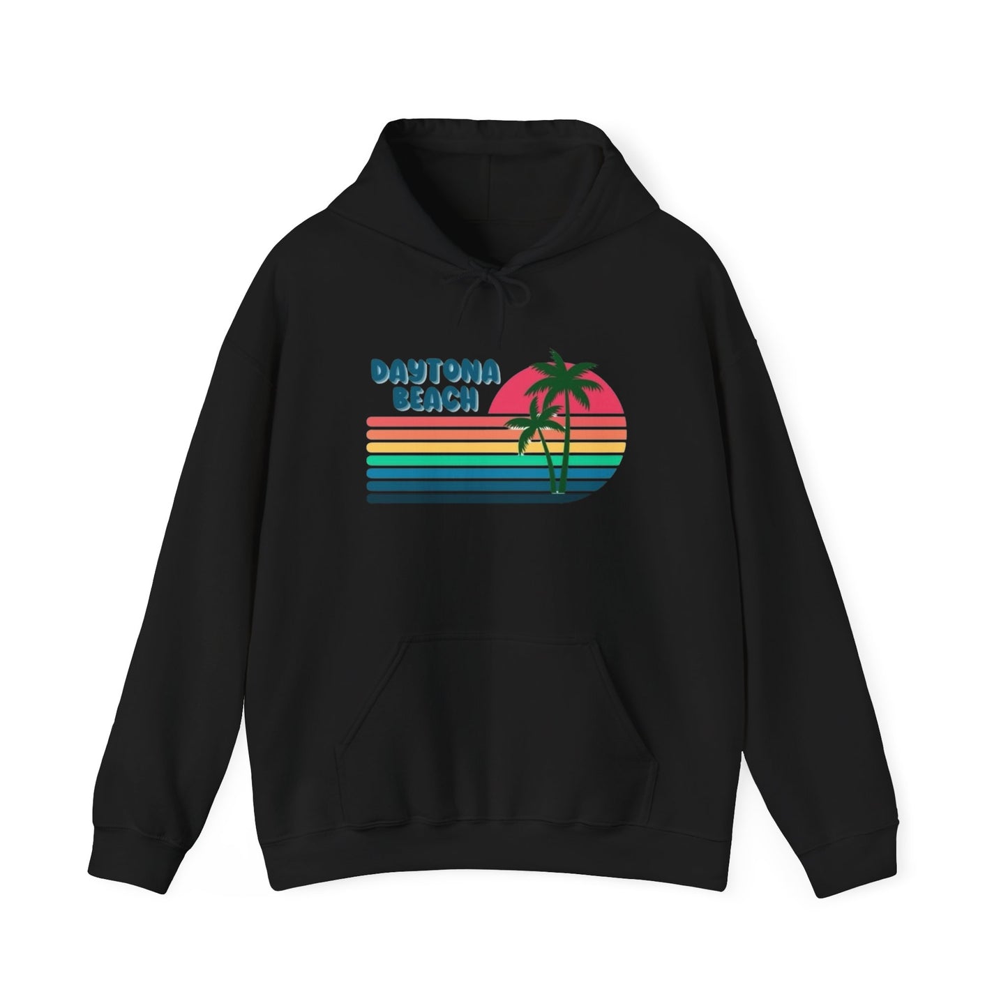 Daytona Beach Graphic Hoodie Hooded Sweatshirt NEW ADULT