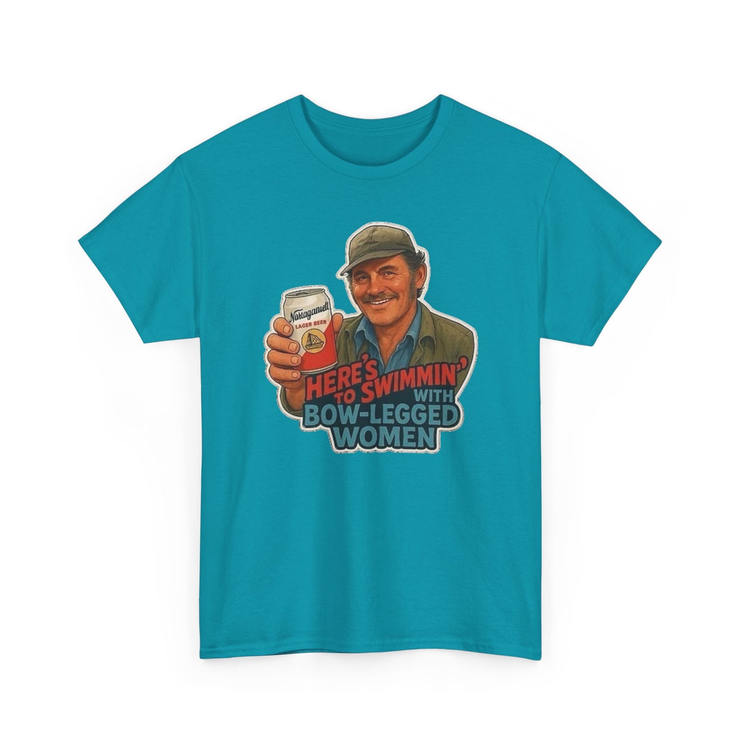 Jaws Movie Funny Retro Graphic T Shirt NEW Unisex Heavy Cotton Tee