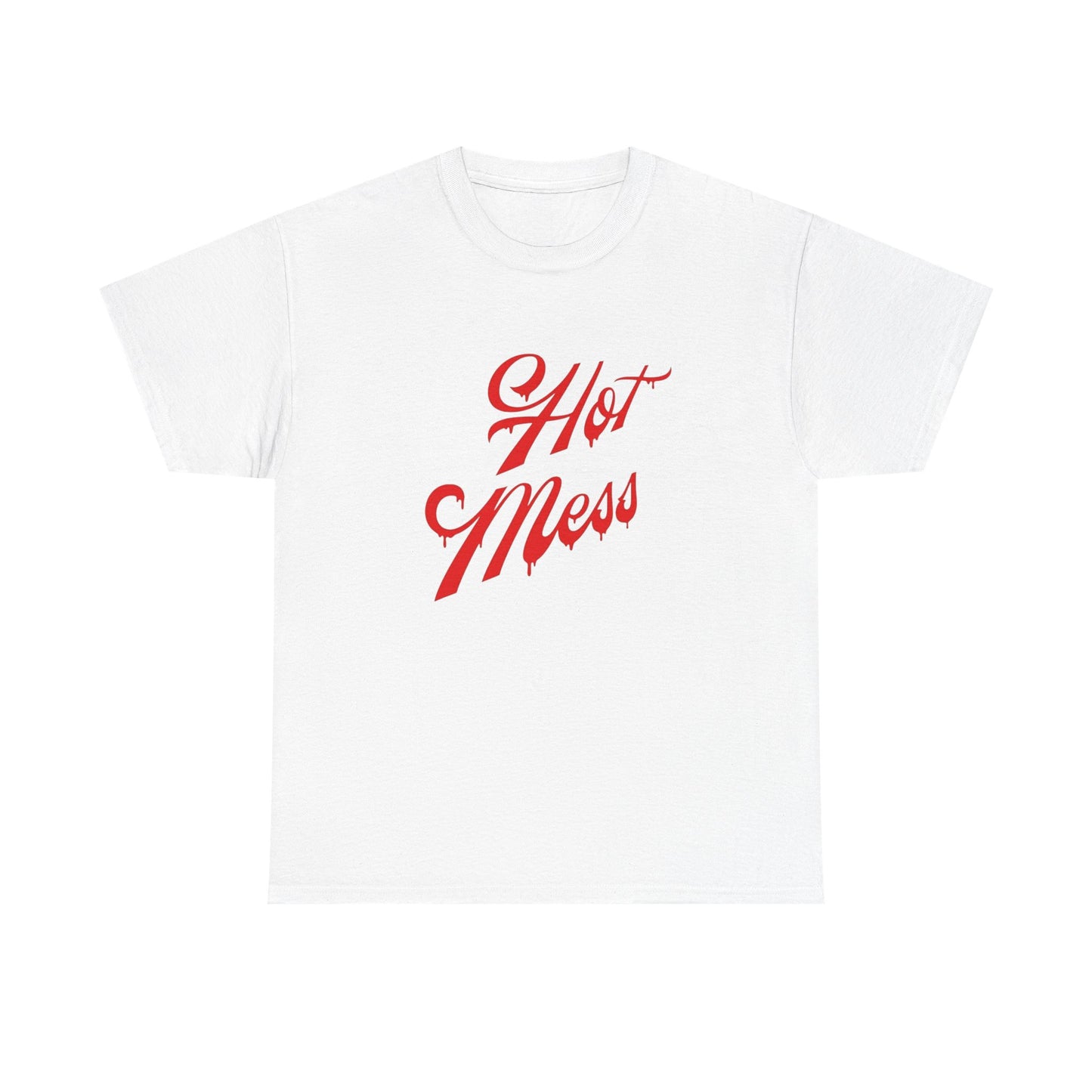 Hot Mess Graphic T Shirt NEW Adult Cotton