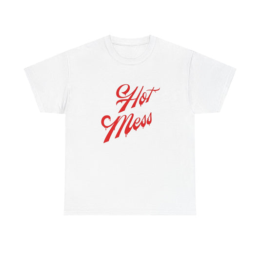 Hot Mess Graphic T Shirt NEW Adult Cotton