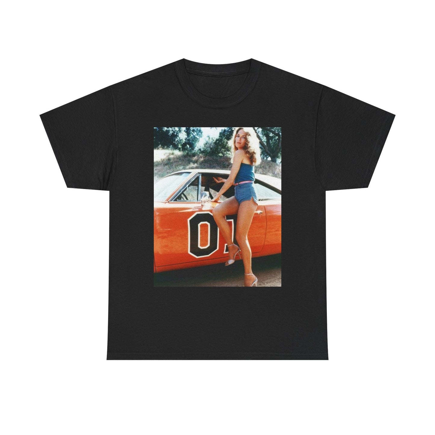 Dukes Of Hazzard Graphic T Shirt Vintage Poster Retro Unisex Heavy Cotton Tee 1