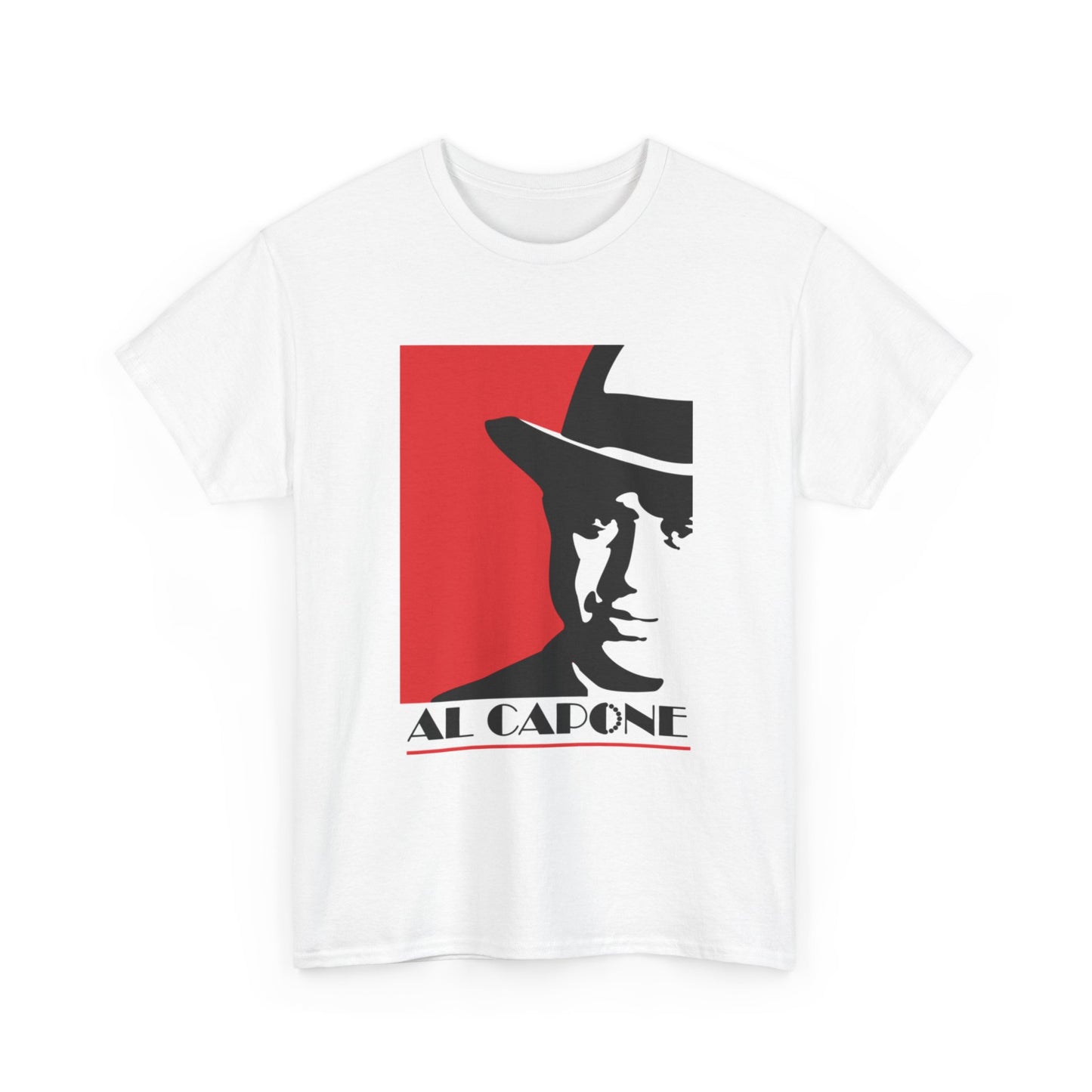 Al Capone Graphic T Shirt Vintage Chicago Unisex Heavy Cotton Tee