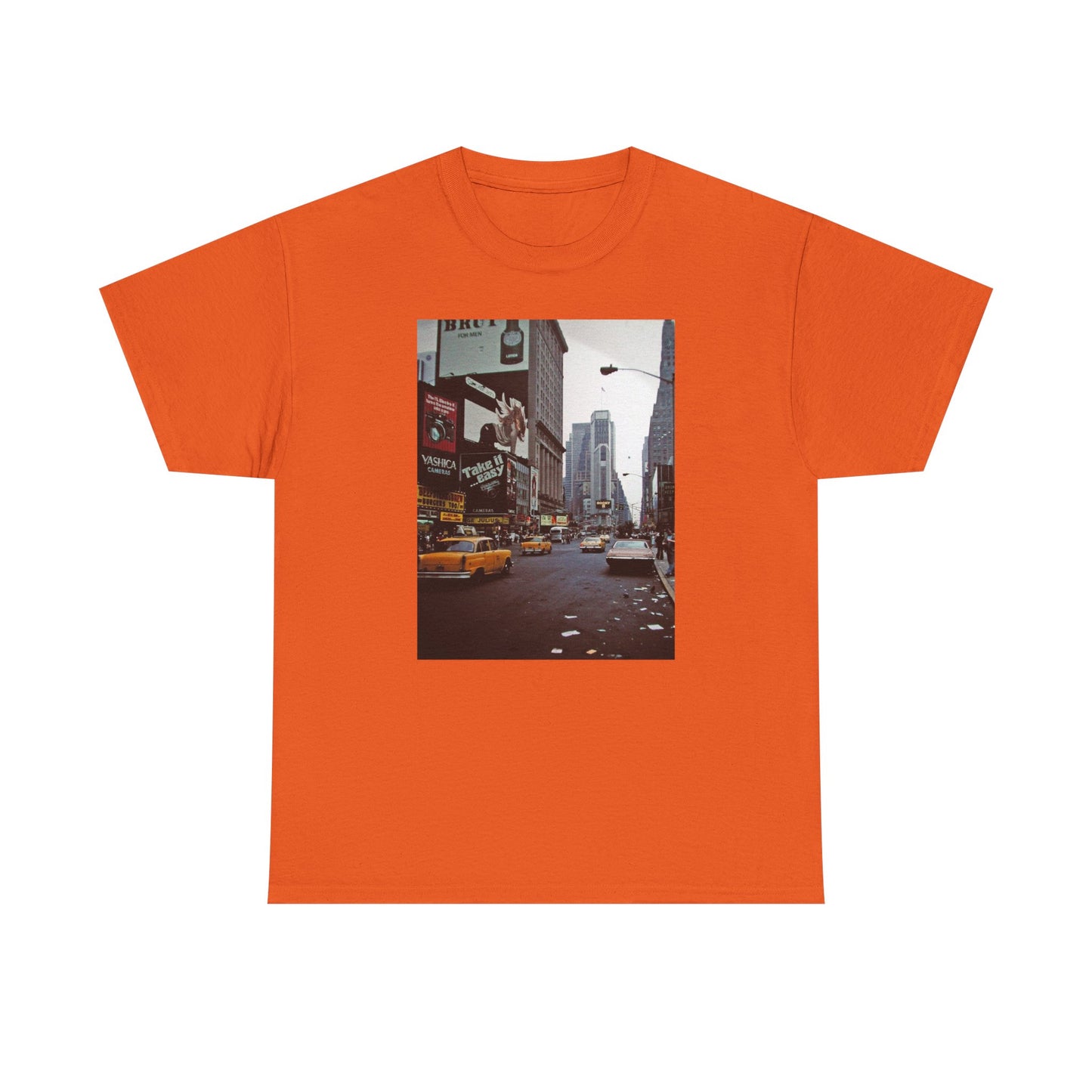 New York retro vintage supreme style Heavy Cotton Tee