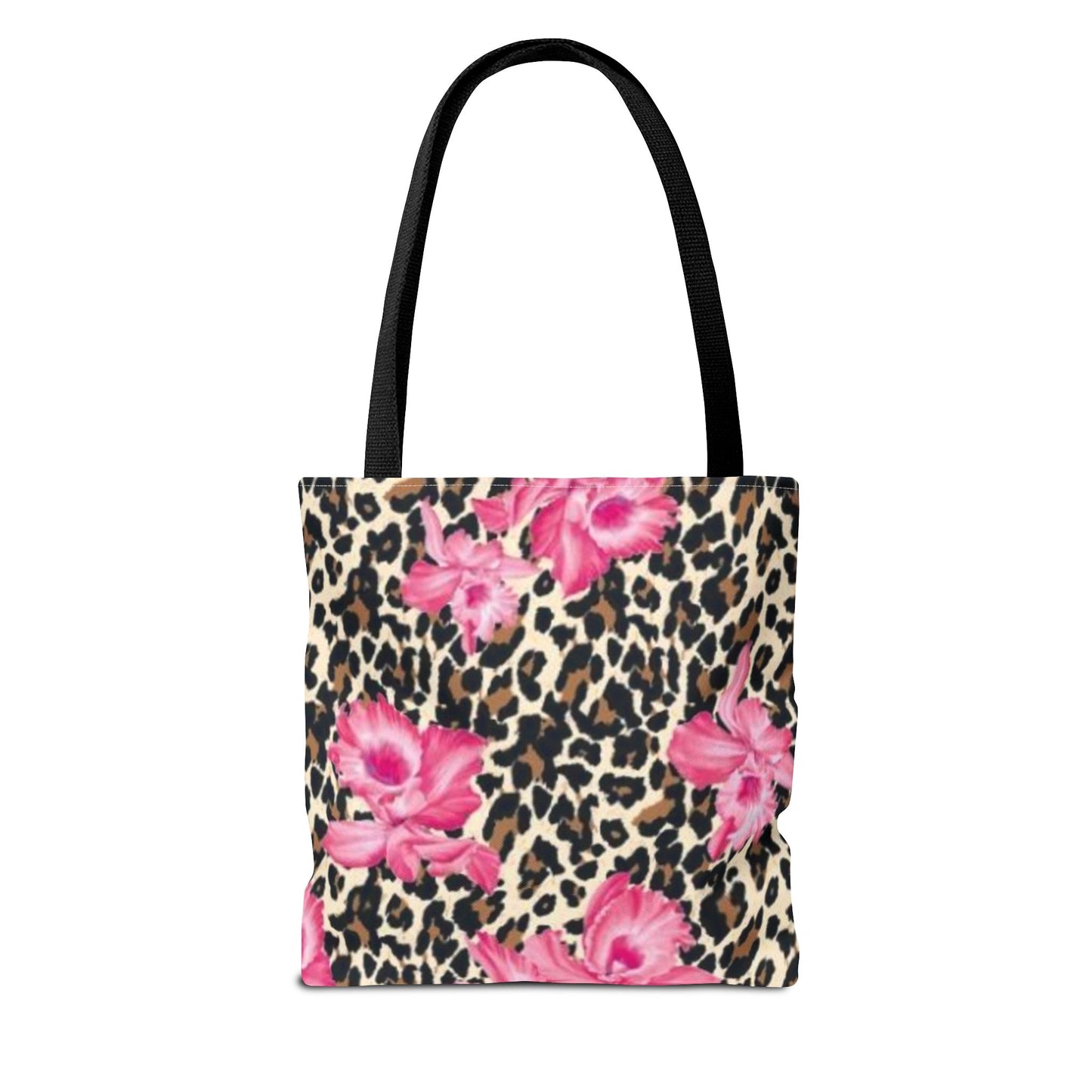 Cheetah And Flowers Hawaiian Multi Color Modern Hand Bag Purse Tote Bag (AOP)