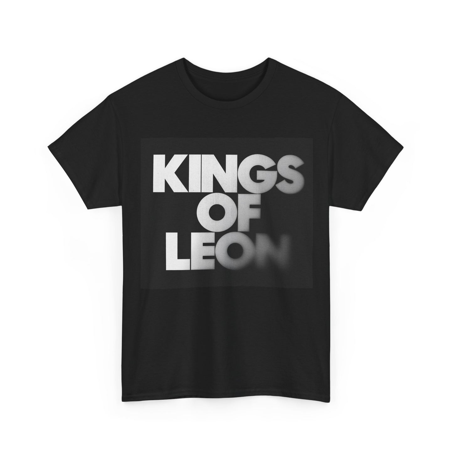 Kings of leon T-shirt graphic tee rock tour art Unisex Heavy Cotton Tee