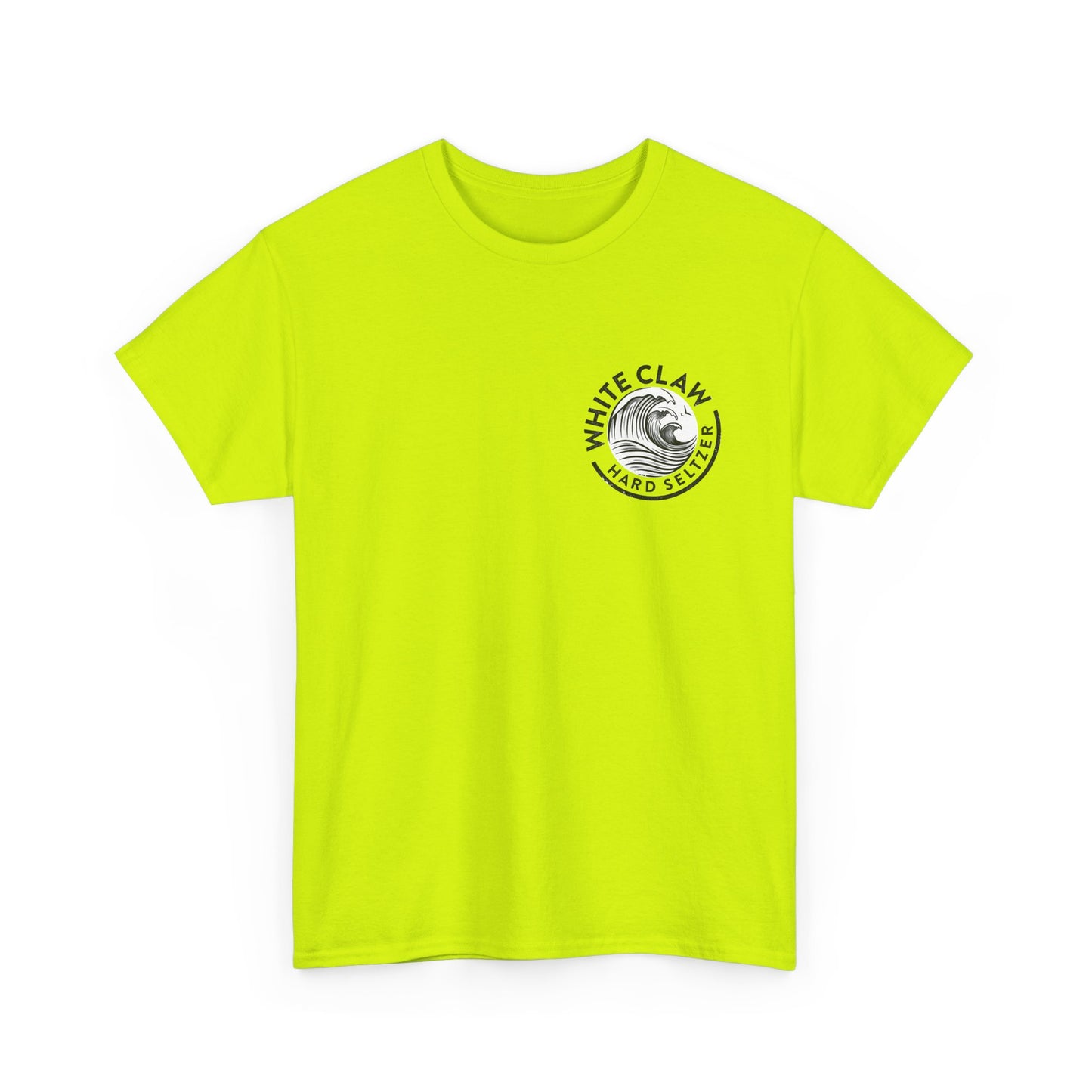 White Claw Retro Graphic T Shirt Adult NEW Unisex Heavy Cotton Tee