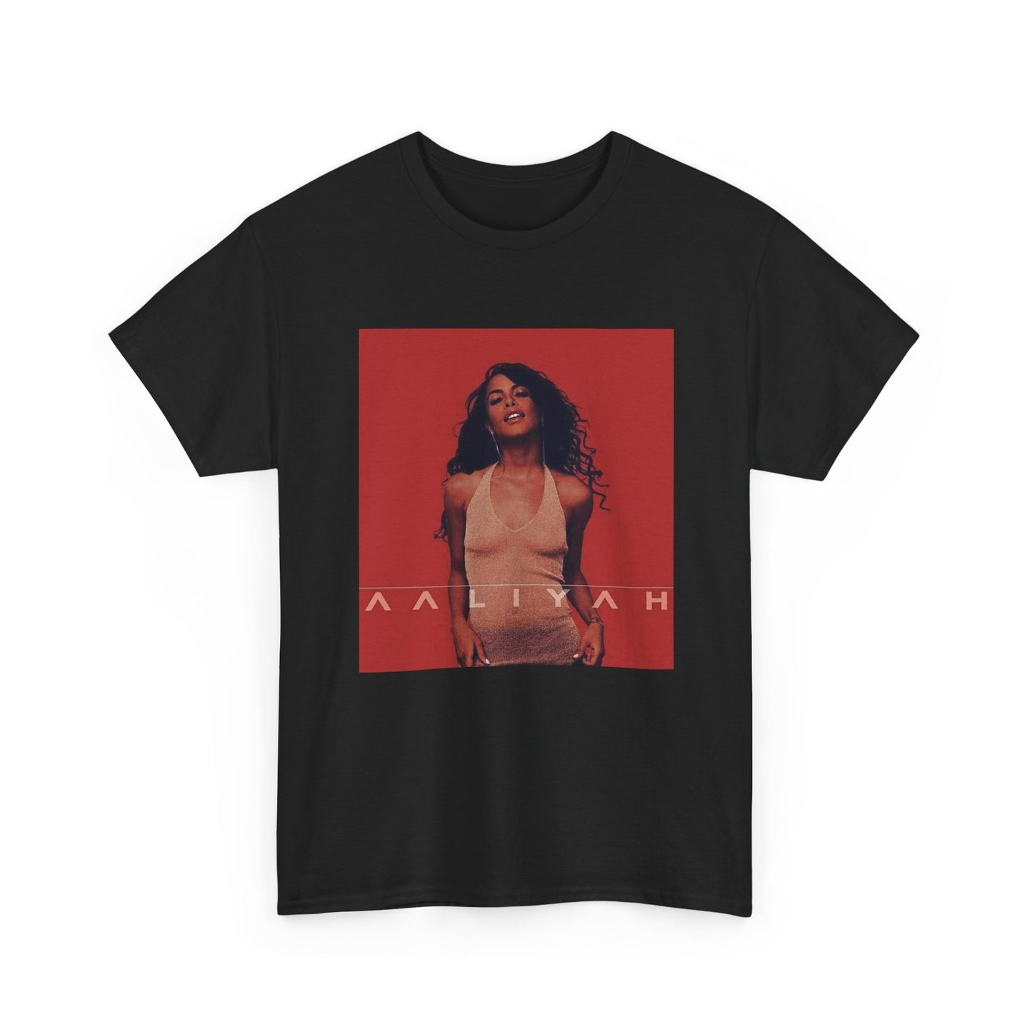 Aaliyah Tshirt Retro Poster 90s Vintage Unisex Heavy Cotton Tee