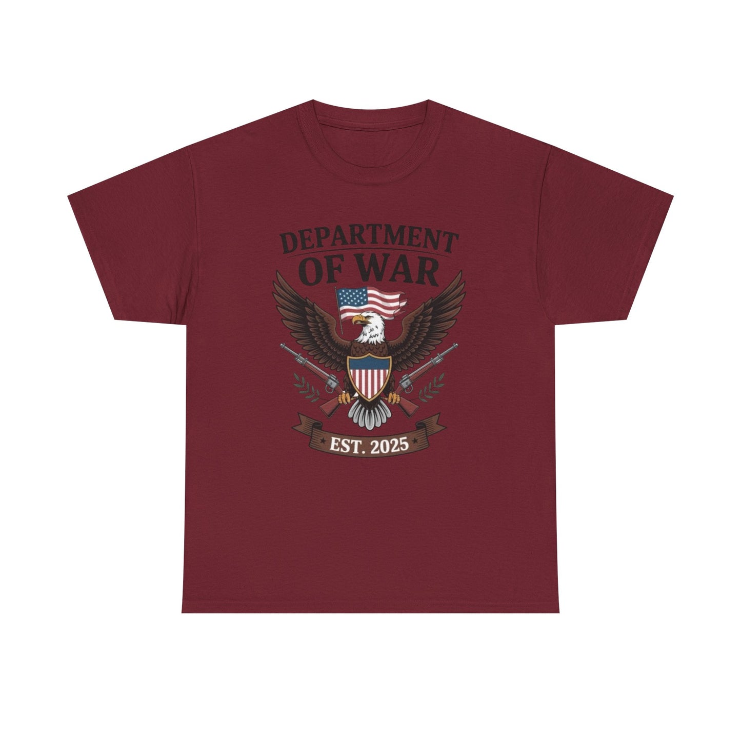 Department Of War Graphic T Shirt NEW ADULT Tee
