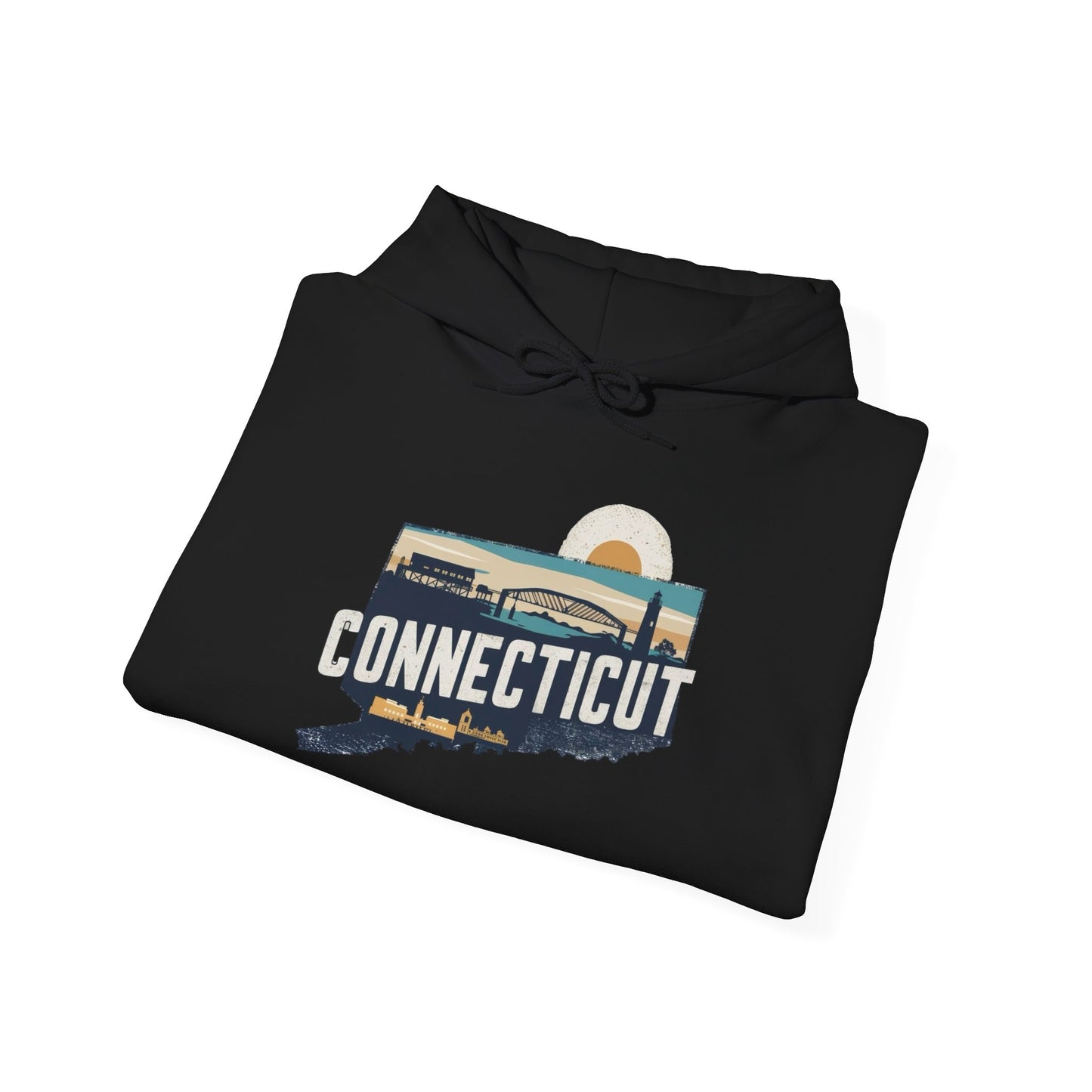 Connecticut Graphic Hoodie Hooded NEW Sweatshirt Adult