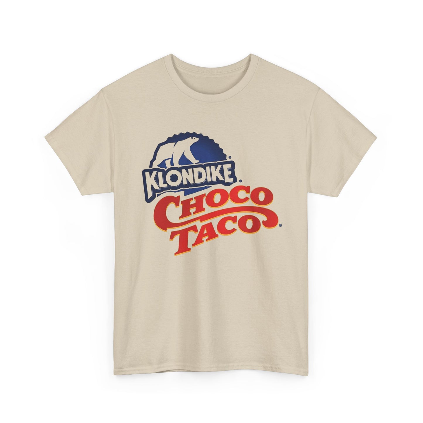 Klondike Shirt Choco Taco Funny Ice Cream Retro Nostalgic Unisex Heavy Cotton