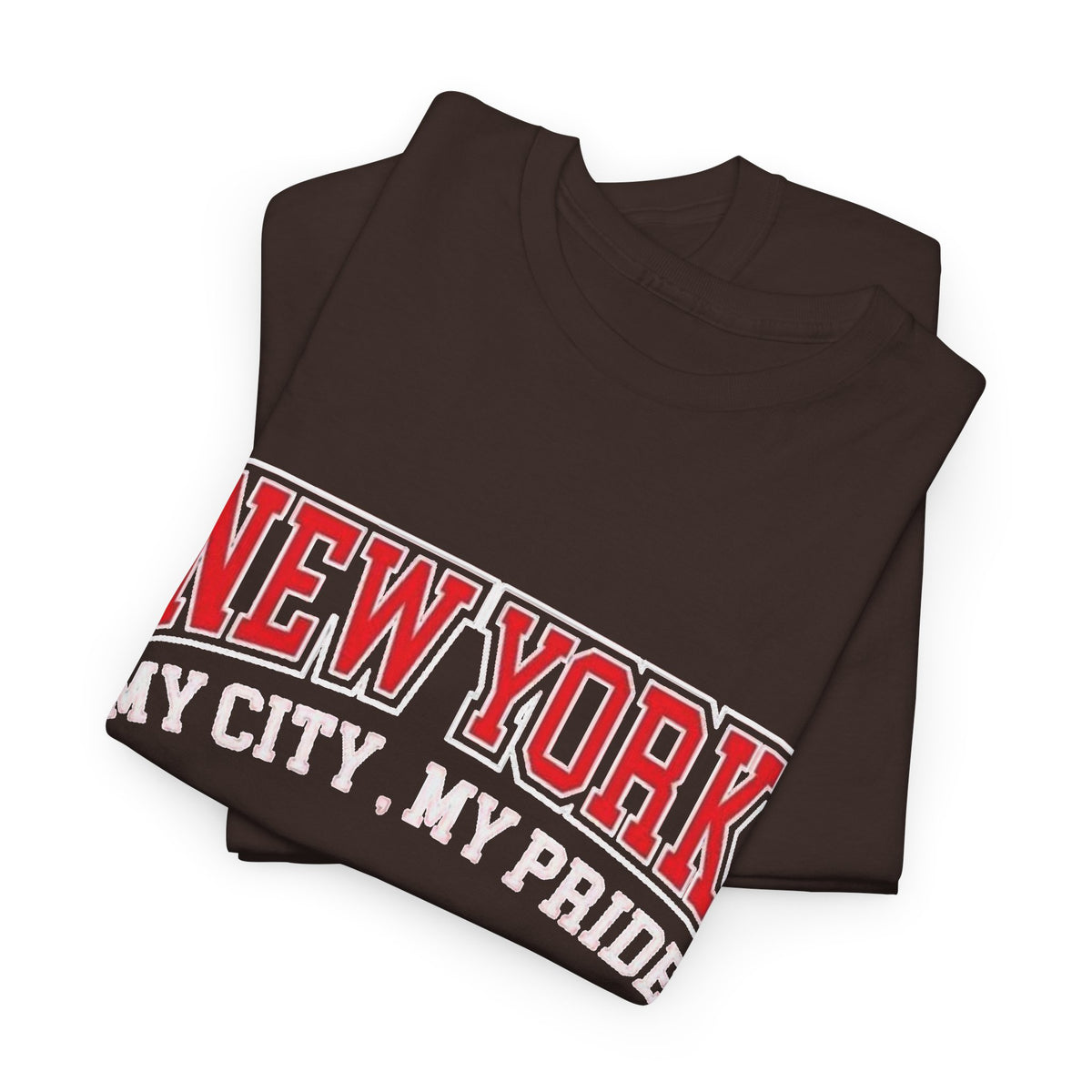 New York City My City My Pride Graphic T Shirt Men's Classic Heavy Cotton Tee