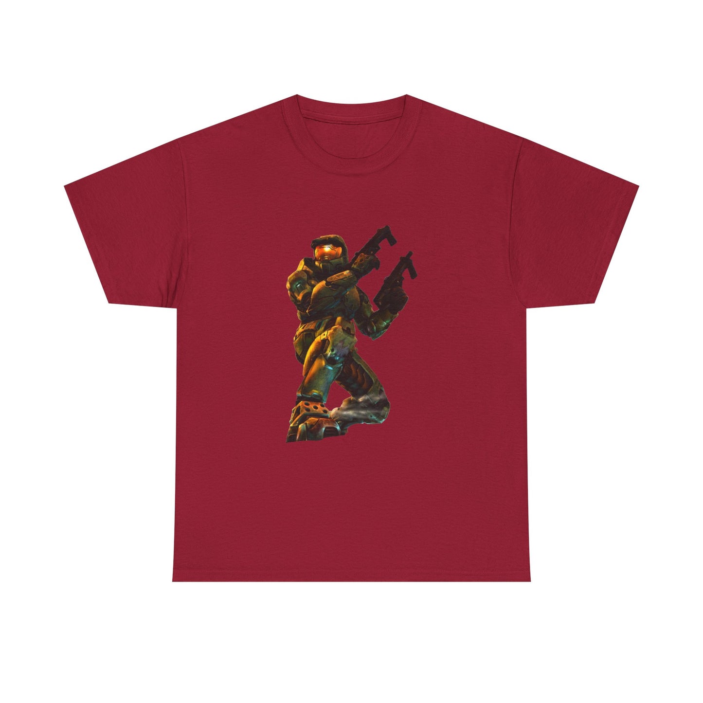 Halo Master chief Tshirt Xbox Retro Gaming Vintage Unisex Heavy Cotton Tee