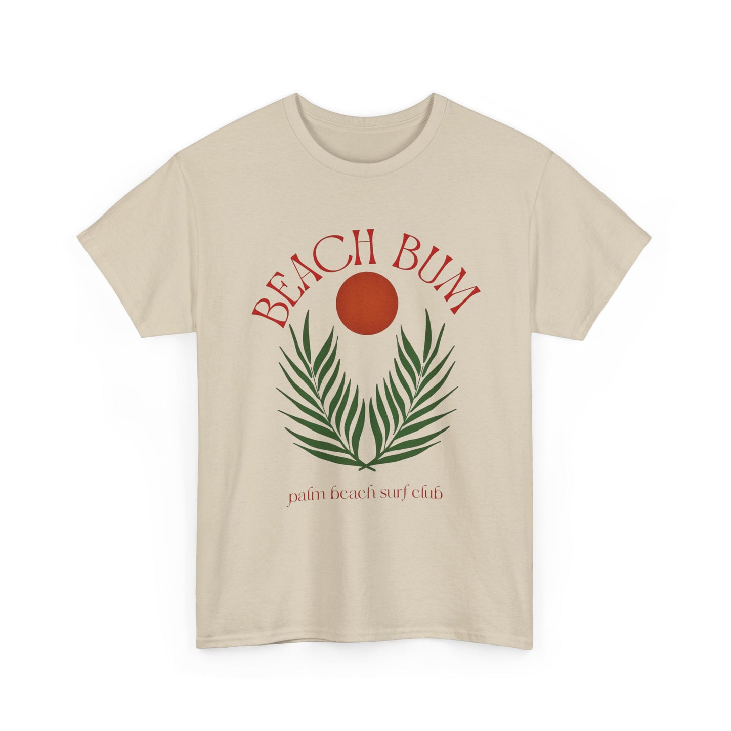 Beach Bum Graphic T Shirt NEW Adult Unisex Heavy Cotton Tee