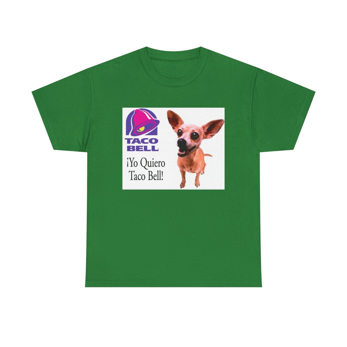 Taco Bell Shirt Funny Retro Logo Mexican Dog 90s Nostalgia Unisex Heavy Cotton