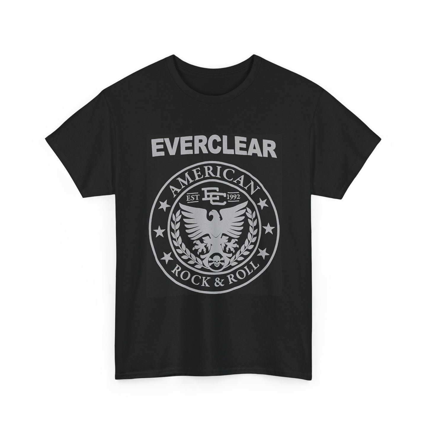 EverClear Tshirt Album Cover Rock Band 90s Retro Ramones Unisex Heavy Cotton Tee