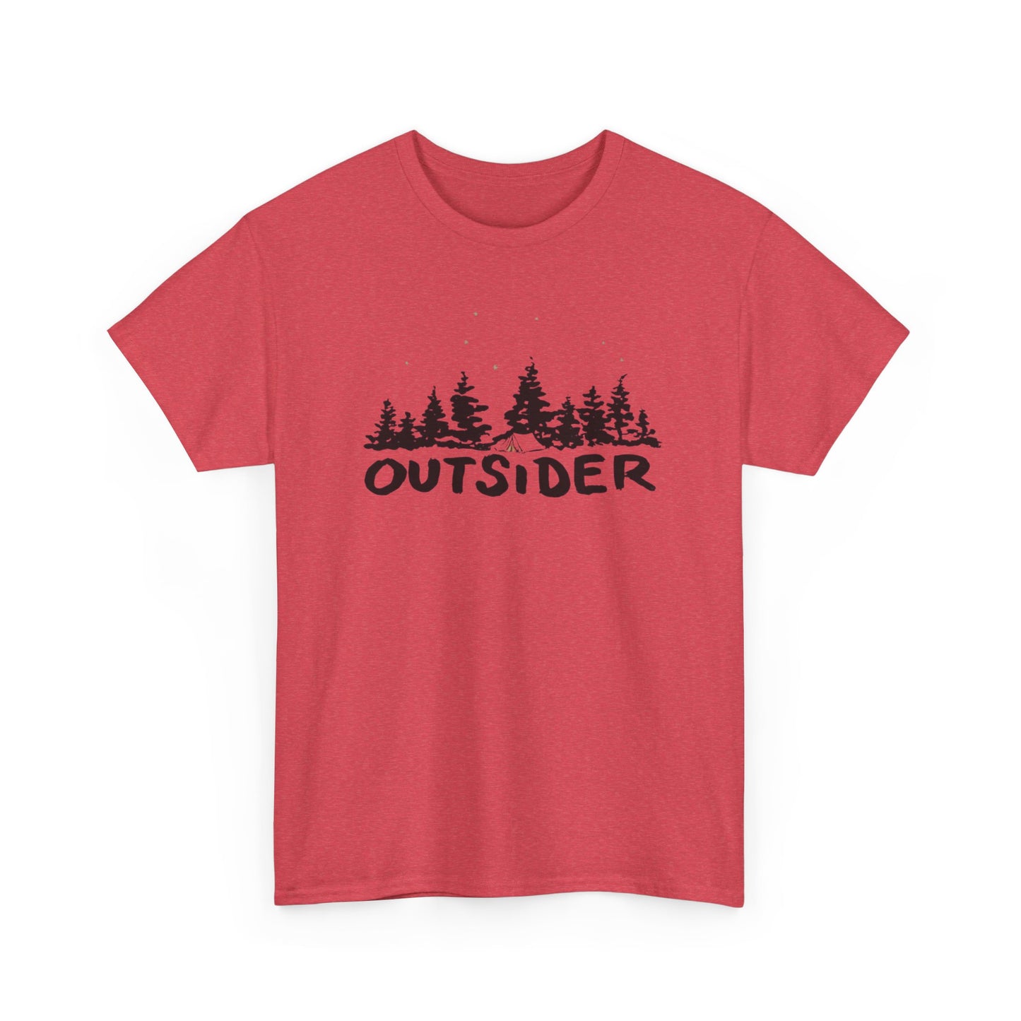 Outsider Camping Graphic T Shirt NEW ADULT