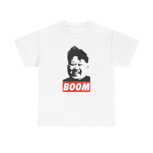 Boom Funny Dictator Jokes Graphic T Shirt NEW ADULT Tee