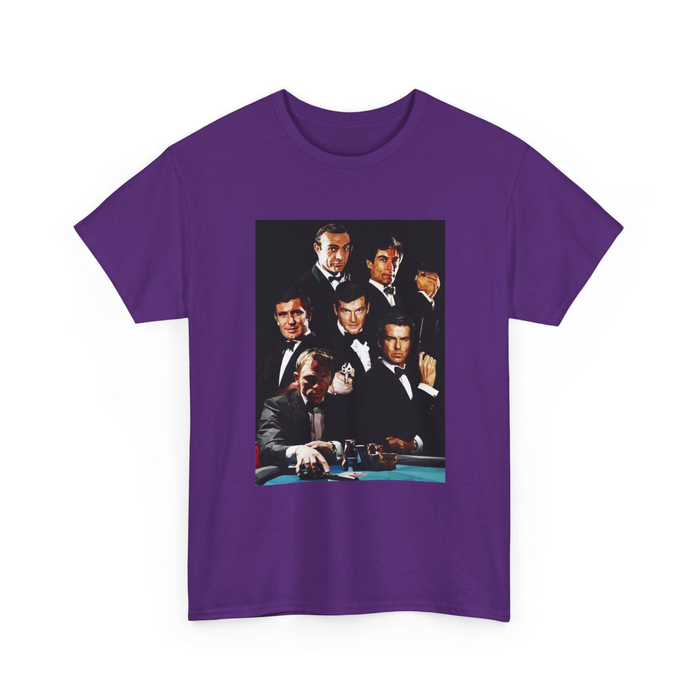 James Bond T-shirt Vintage Bond Collection Merch Unisex Heavy Cotton Tee
