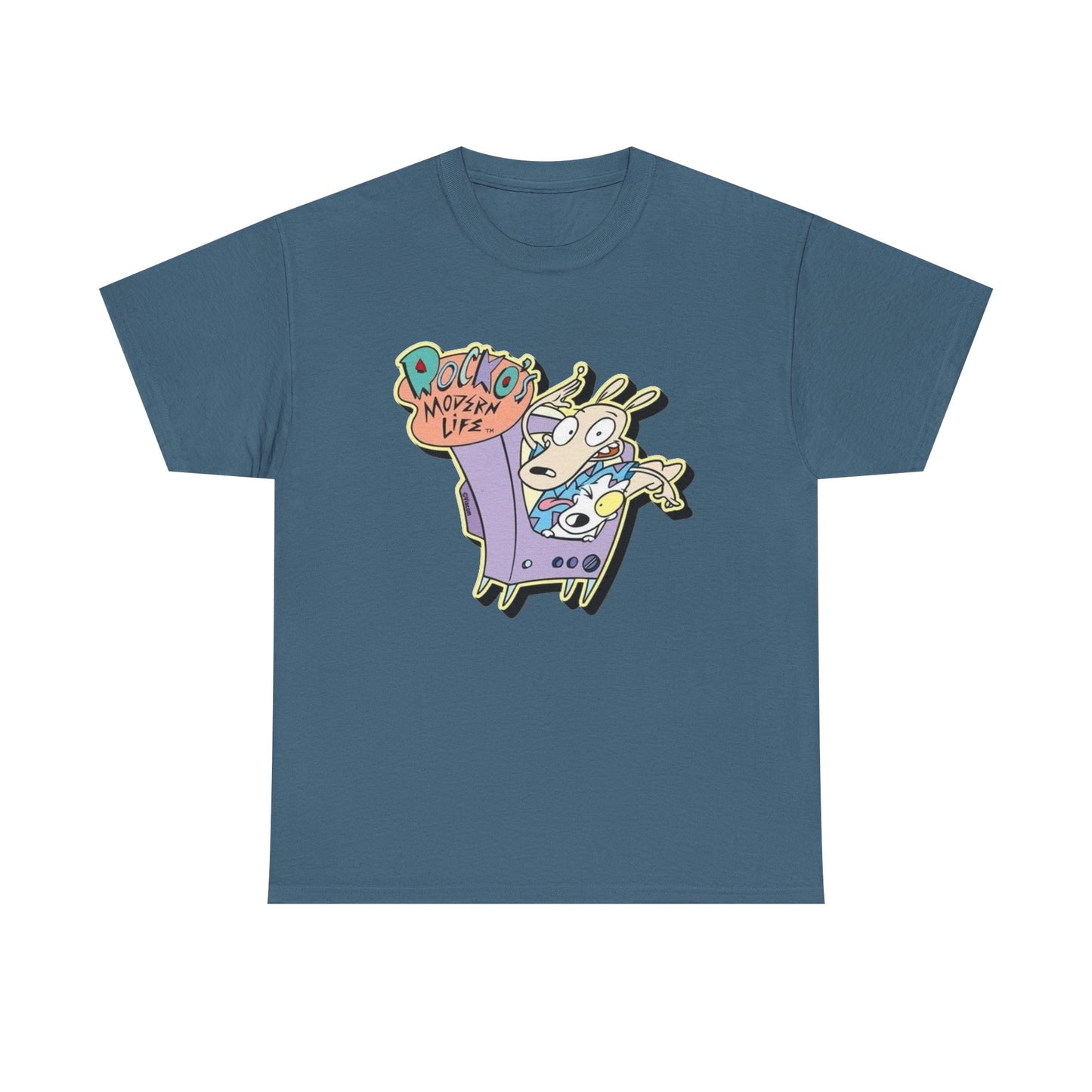 Rockos Modern Life Vintage 90's Graphic T Shirt NEW Vintage Unisex Heavy Cotton