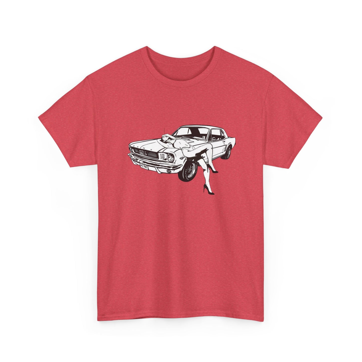 60's Mustang Model Graphic T Shirt ADULT NEW VINTAGE TEE