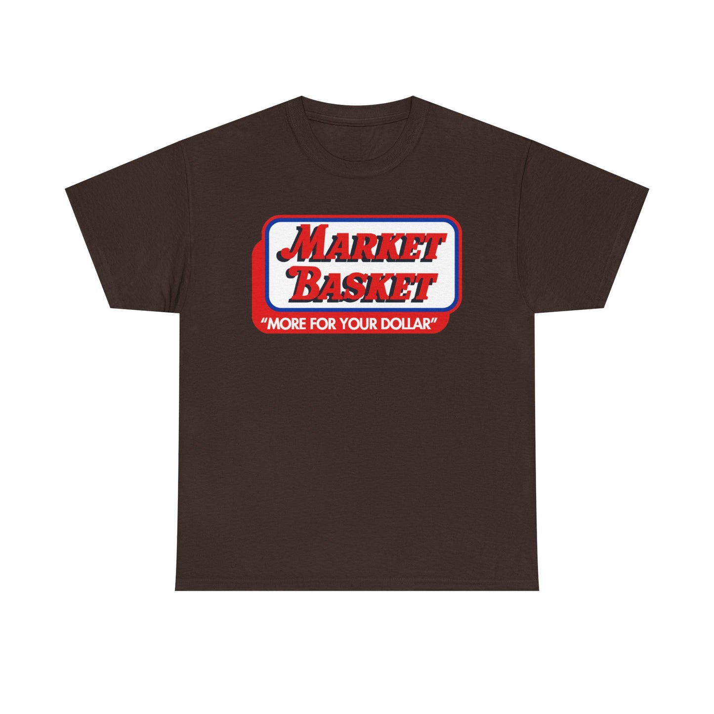 Boston vintage New England market basket patriots Heavy Cotton Tee