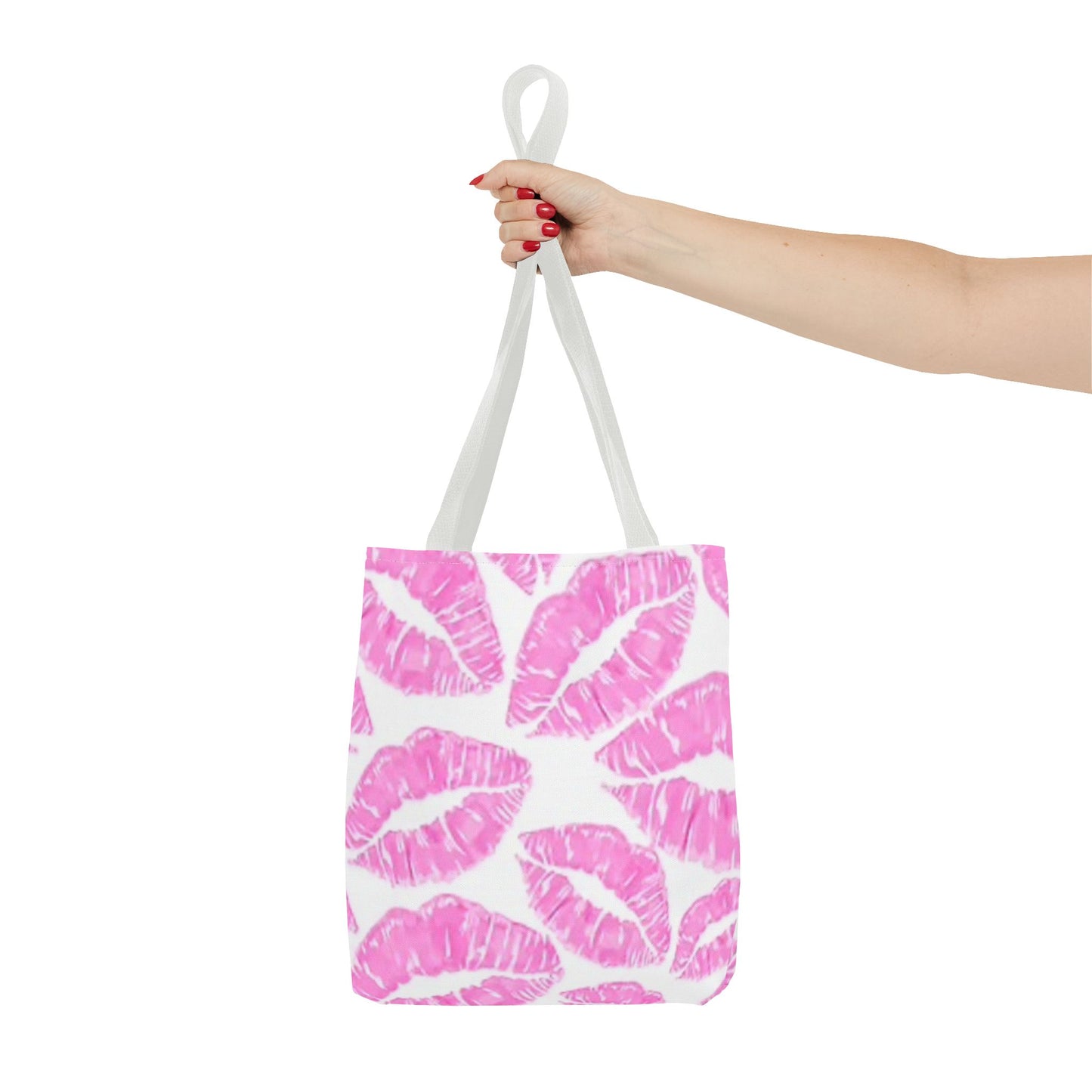 Pink Kisses BRAND NEW Lipstick Tote Bag (AOP)