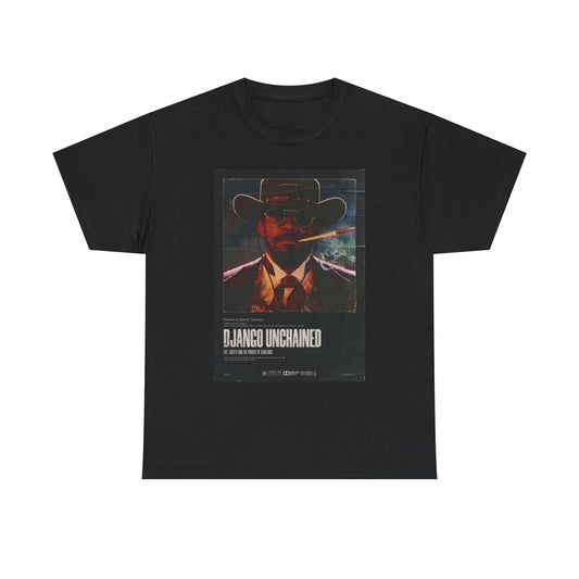 Django Unchained T Shirt BRAND NEW Apparel Unisex Heavy Cotton Tee