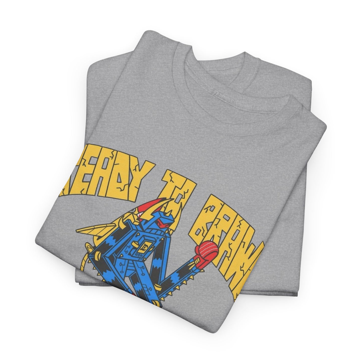 Ready To Brawl Vintage 90's Kids Graphic T Shirt Unisex Heavy Cotton Tee