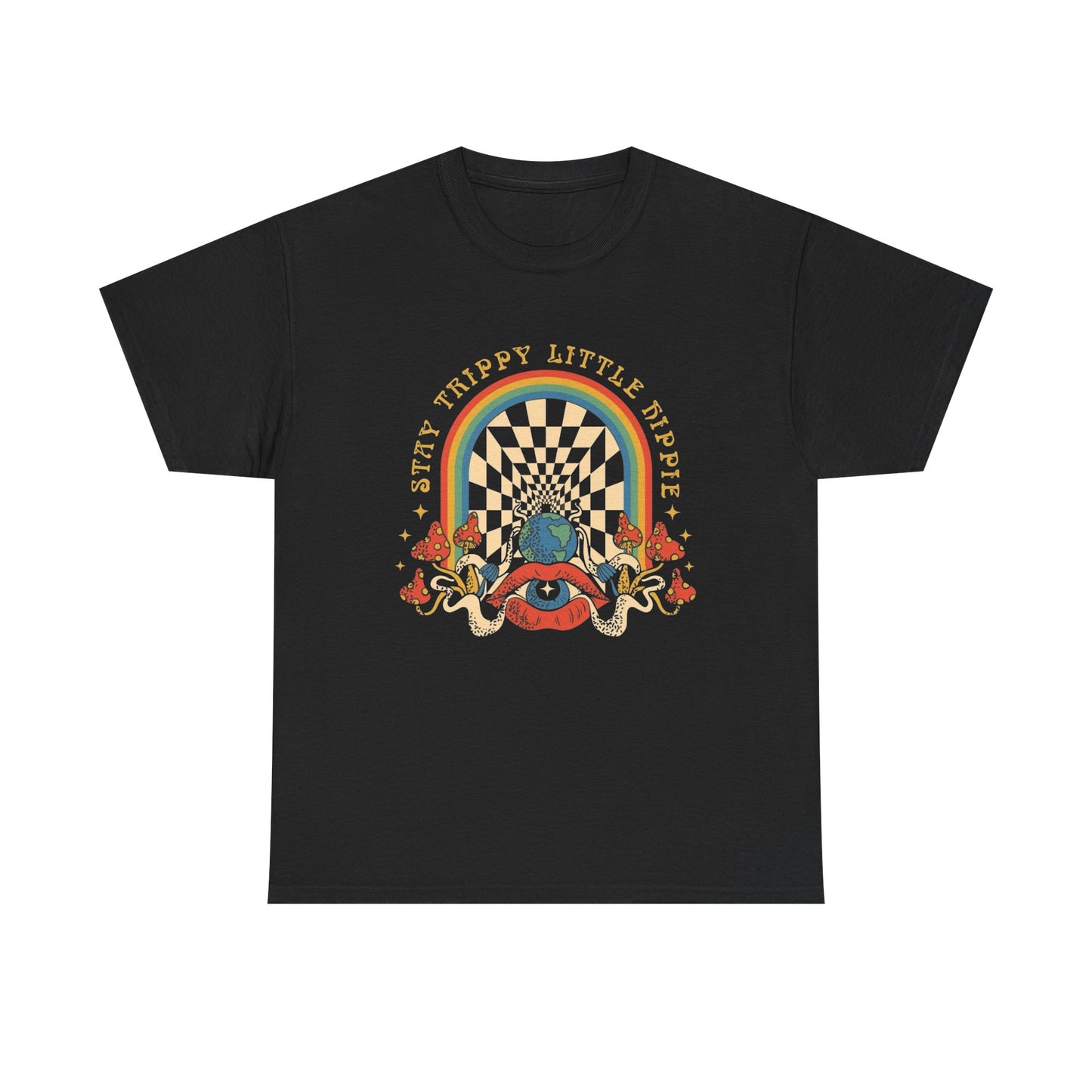 Stay Trippy Art Graphic T Shirt NEW ADULT Tee