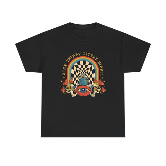 Stay Trippy Art Graphic T Shirt NEW ADULT Tee